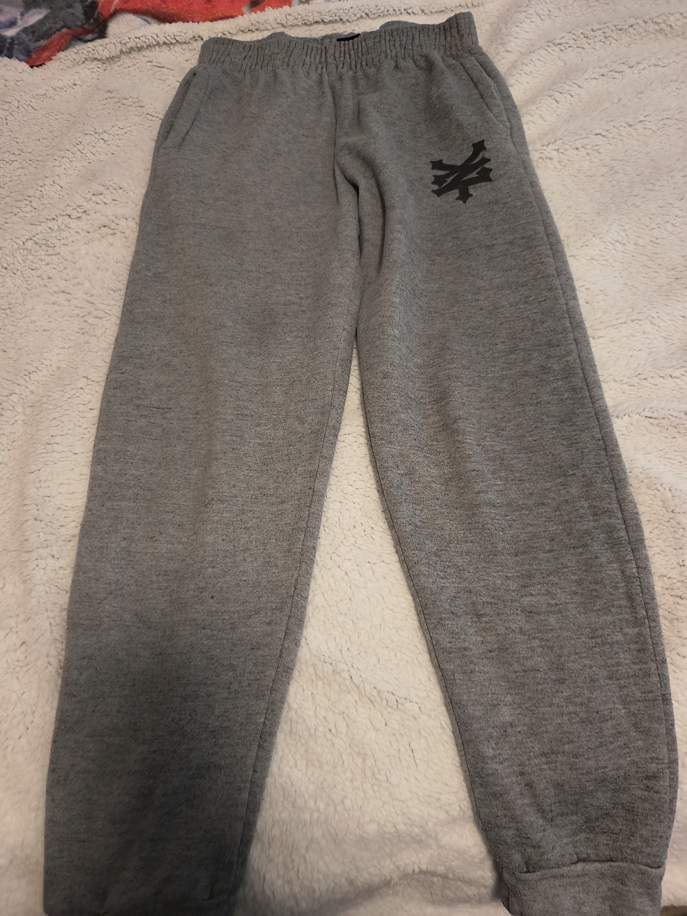 Zoo York Gray Sweatpants with Black Logo
